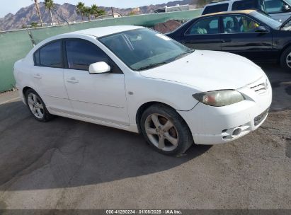 2004 MAZDA MAZDA3 S White  Gasoline JM1BK323041122577 photo #1