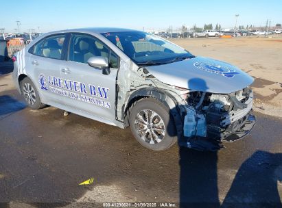 2022 TOYOTA COROLLA HYBRID LE Silver  Hybrid JTDEAMDE7NJ047155 photo #1