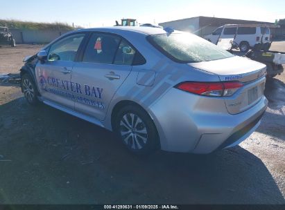 2022 TOYOTA COROLLA HYBRID LE Silver  Hybrid JTDEAMDE7NJ047155 photo #4