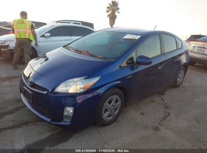 2011 TOYOTA PRIUS TWO Blue  Hybrid JTDKN3DU4B1363004 photo #3