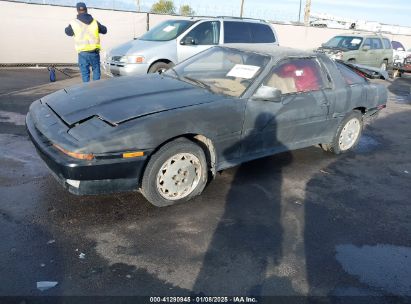 1987 TOYOTA SUPRA Black  Gasoline JT2MA70L4H0054665 photo #3