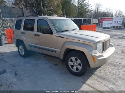 2010 JEEP LIBERTY SPORT Tan  Gasoline 1J4PN2GK4AW123831 photo #1