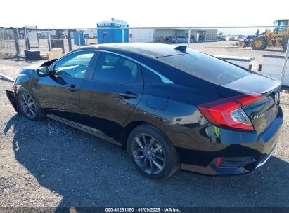 2020 HONDA CIVIC EX Black  Gasoline 19XFC1F37LE211684 photo #4