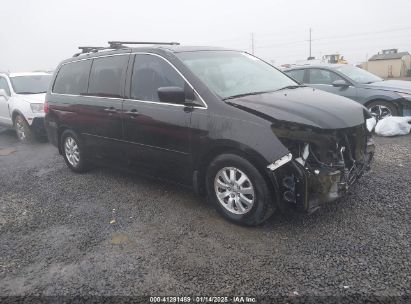 2009 HONDA ODYSSEY EX-L Black  Gasoline 5FNRL38709B034326 photo #1