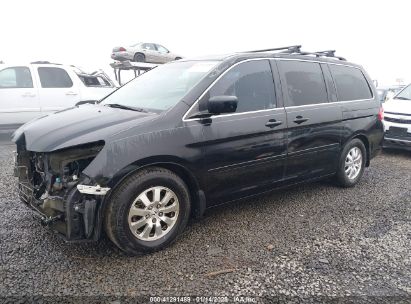 2009 HONDA ODYSSEY EX-L Black  Gasoline 5FNRL38709B034326 photo #3