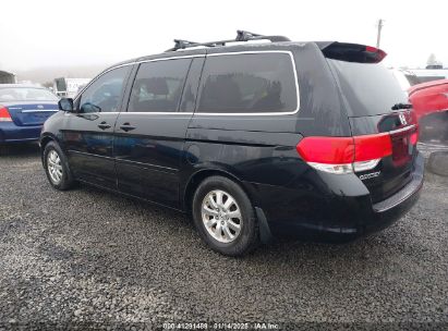 2009 HONDA ODYSSEY EX-L Black  Gasoline 5FNRL38709B034326 photo #4