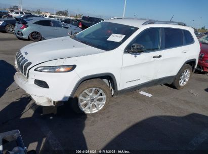 2015 JEEP CHEROKEE LATITUDE White  Gasoline 1C4PJLCB7FW670564 photo #3