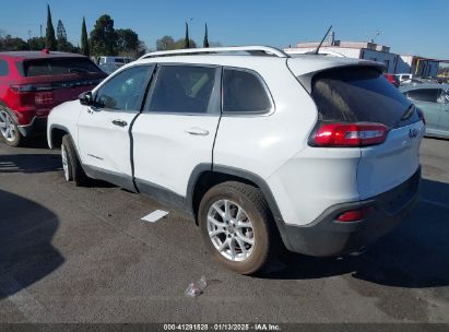 2015 JEEP CHEROKEE LATITUDE White  Gasoline 1C4PJLCB7FW670564 photo #4