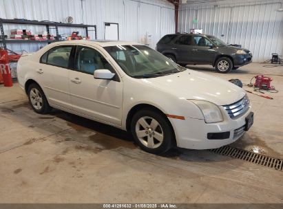 2008 FORD FUSION SE White sedan 4d gas 3FAHP07198R108373 photo #1