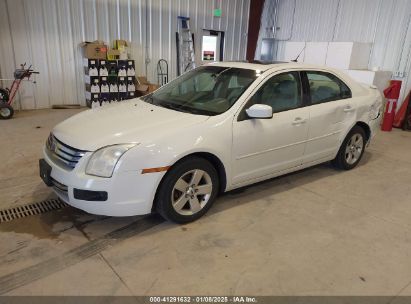 2008 FORD FUSION SE White sedan 4d gas 3FAHP07198R108373 photo #3