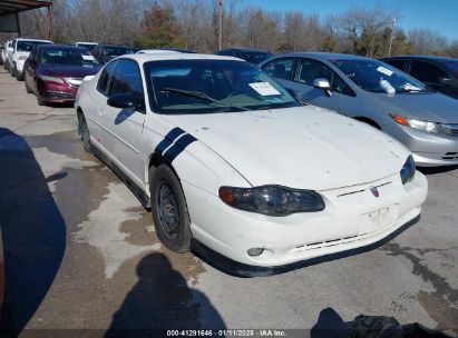 2002 CHEVROLET MONTE CARLO LS White  Gasoline 2G1WW12E529270009 photo #1