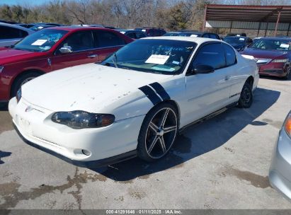 2002 CHEVROLET MONTE CARLO LS White  Gasoline 2G1WW12E529270009 photo #3