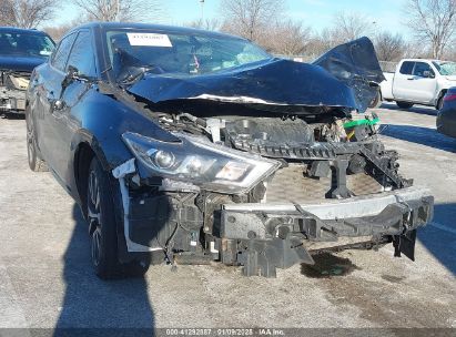 2016 NISSAN MAXIMA 3.5 S Black  Gasoline 1N4AA6AP3GC428238 photo #1