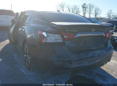 2016 NISSAN MAXIMA 3.5 S Black  Gasoline 1N4AA6AP3GC428238 photo #4