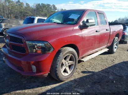 2014 RAM 1500 EXPRESS Burgundy  gas 1C6RR7FT4ES171215 photo #3