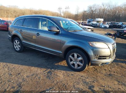 2013 AUDI Q7 3.0T PREMIUM Gray  Gasoline WA1LGAFE5DD014308 photo #1