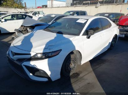 2021 TOYOTA CAMRY SE White  Gasoline 4T1G11AK7MU454418 photo #3