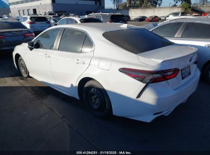 2021 TOYOTA CAMRY SE White  Gasoline 4T1G11AK7MU454418 photo #4