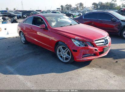 2012 MERCEDES-BENZ E 350 Red  Gasoline WDDKJ5KB1CF146111 photo #1