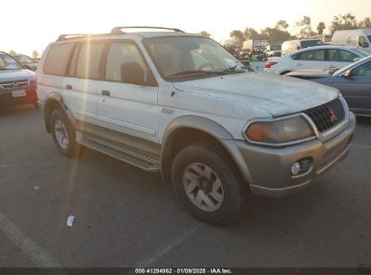 2000 MITSUBISHI MONTERO SPORT LS/XLS White  Gasoline JA4LS31H5YP815207 photo #1