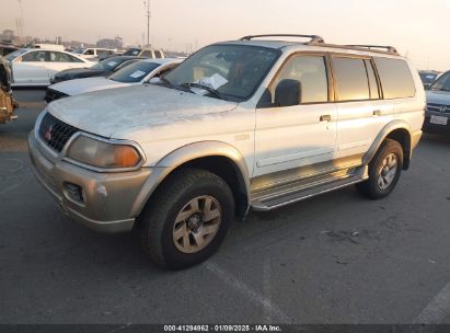 2000 MITSUBISHI MONTERO SPORT LS/XLS White  Gasoline JA4LS31H5YP815207 photo #3