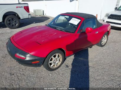 1996 MAZDA MX-5 MIATA Red  Gasoline JM1NA3531T0718037 photo #3