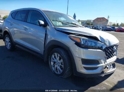 2020 HYUNDAI TUCSON SE Silver  Gasoline KM8J23A49LU140378 photo #1