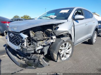 2020 HYUNDAI TUCSON SE Silver  Gasoline KM8J23A49LU140378 photo #3