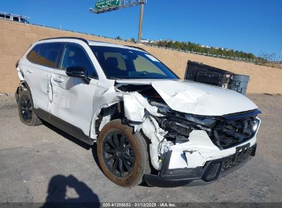 2025 HONDA CR-V HYBRID SPORT-L White  Hybrid 7FARS6H84SE017603 photo #1