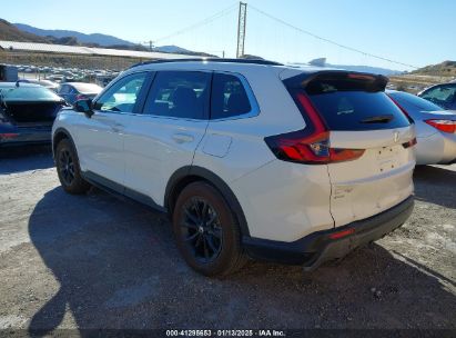 2025 HONDA CR-V HYBRID SPORT-L White  Hybrid 7FARS6H84SE017603 photo #4