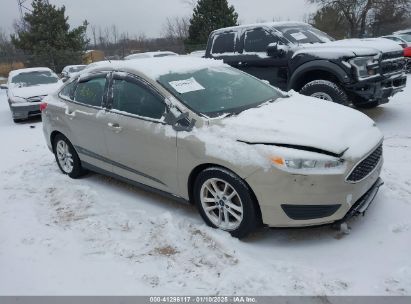 2015 FORD FOCUS SE Beige  Gasoline 1FADP3F28FL317190 photo #1