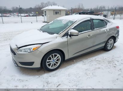 2015 FORD FOCUS SE Beige  Gasoline 1FADP3F28FL317190 photo #3