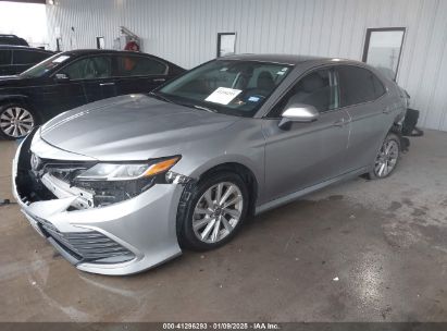 2022 TOYOTA CAMRY LE Silver  Gasoline 4T1C11AK5NU690579 photo #3