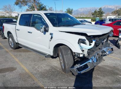 2024 FORD F-150 XLT Gray  Gasoline 1FTFW3K88RKD34064 photo #1