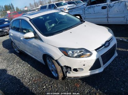 2012 FORD FOCUS TITANIUM White  Gasoline 1FAHP3N28CL468772 photo #1