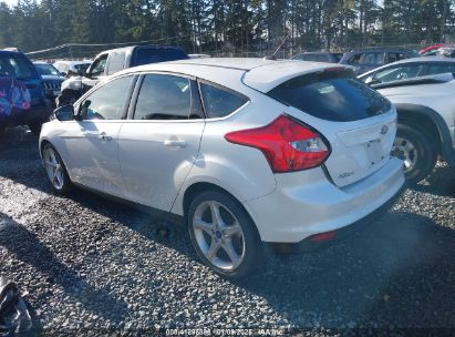 2012 FORD FOCUS TITANIUM White  Gasoline 1FAHP3N28CL468772 photo #4