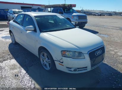 2006 AUDI A4 2.0T White  Gasoline WAUAF78E06A183167 photo #1