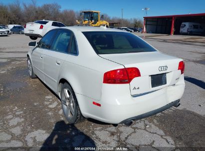 2006 AUDI A4 2.0T White  Gasoline WAUAF78E06A183167 photo #4