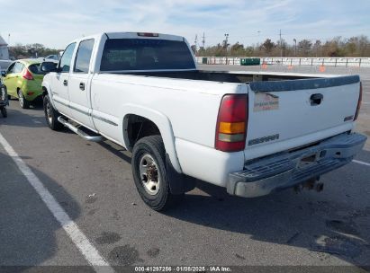 2002 GMC SIERRA 2500HD SLE White  Gasoline 1GTHC23UX2F250348 photo #4