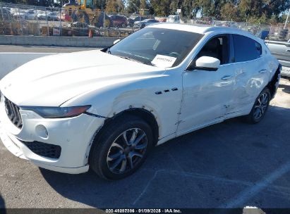 2017 MASERATI LEVANTE White  Gasoline ZN661XUA6HX250525 photo #3