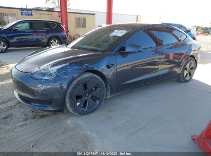 2021 TESLA MODEL 3 STANDARD RANGE PLUS REAR-WHEEL DRIVE Gray  Electric 5YJ3E1EA9MF027467 photo #3