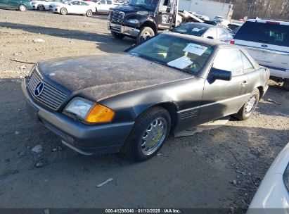 1993 MERCEDES-BENZ 500 SL Gray  Gasoline WDBFA67E3PF075390 photo #3