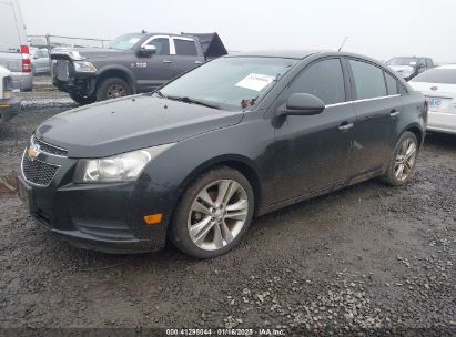 2011 CHEVROLET CRUZE LTZ Black  Gasoline 1G1PH5S92B7145138 photo #3