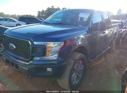 2018 FORD F-150 XL Black  Gasoline 1FTEW1E50JFD23347 photo #3