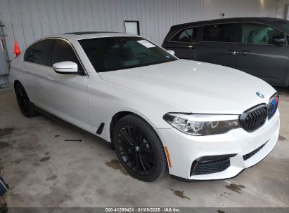 2019 BMW 540I White  Gasoline WBAJE5C59KG919920 photo #1