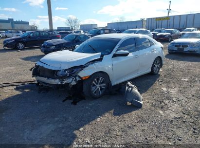 2020 HONDA CIVIC LX White  Gasoline SHHFK7H35LU218760 photo #3