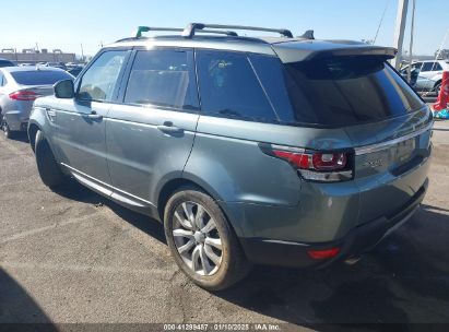 2016 LAND ROVER RANGE ROVER SPORT 3.0L V6 SUPERCHARGED HSE Gray  Gasoline SALWR2VF1GA572491 photo #4