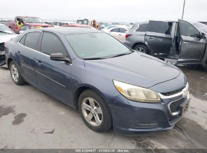 2014 CHEVROLET MALIBU 1LS Light Blue  Gasoline 1G11B5SL9EF212234 photo #1