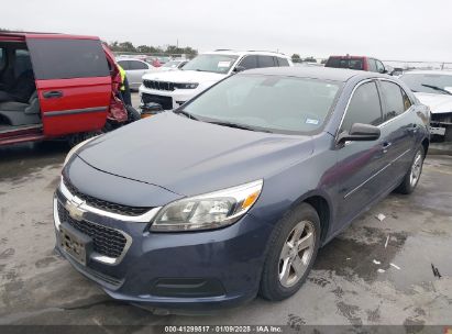 2014 CHEVROLET MALIBU 1LS Light Blue  Gasoline 1G11B5SL9EF212234 photo #3