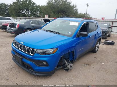 2024 JEEP COMPASS LATITUDE 4X4 Blue  Gasoline 3C4NJDBN1RT119372 photo #3